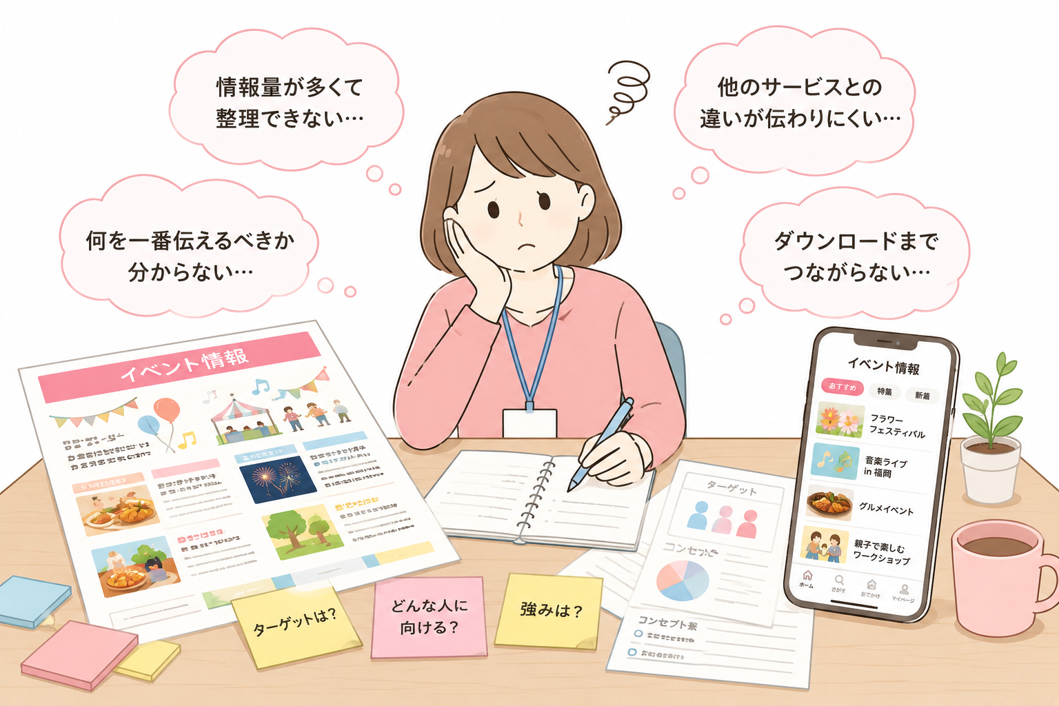 制作前の課題