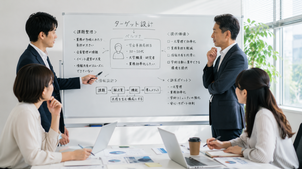 ターゲットに伝わるように意識したポイント